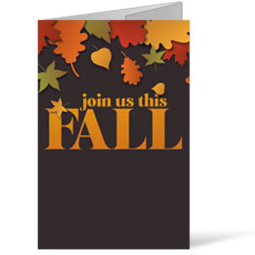 Join Us This Fall Leaves 