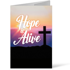 Hope Is Alive Sunrise Cross 