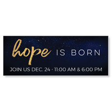 Christmas Star Hope is Born 