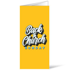 Back to Church Sunday Celebration 