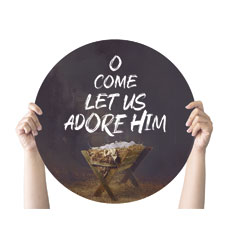 O Come Adore Manger 