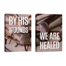 By His Wounds Pair 