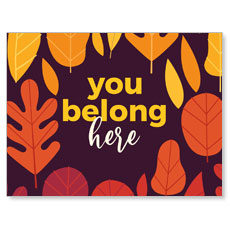 Belong Here Leaves 