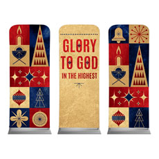 Celebrate Christmas Icons Triptych 