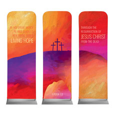 Calvary Paint Triptych 