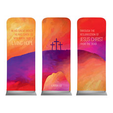 Calvary Paint Triptych 