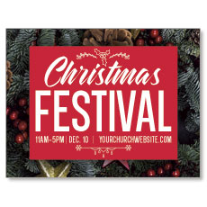 Christmas Festival Invite 