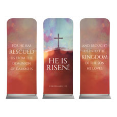 Watercolor Cross Triptych 