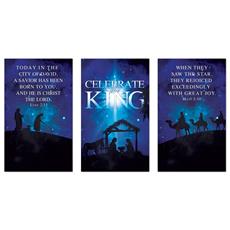 Celebrate the King Triptych 