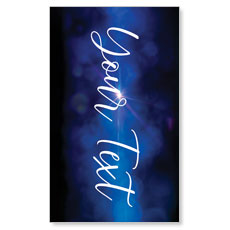 Celebrate Christmas Blue Sparkle Your Text 