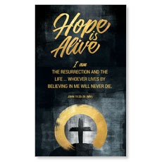 Hope Is Alive Gold Scripture 