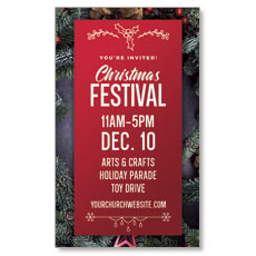 Christmas Festival Invite 