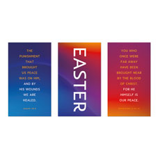 Glow Easter Triptych 