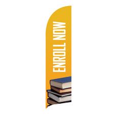 Enroll Now Flag Banner 